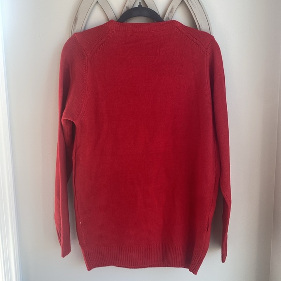 JAKE Austin Red ugly Sweater pullover Rudolph is my homeboy size small - Picture 2 of 7